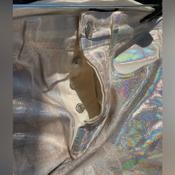 Holographic Iridescent Zara Jeans Festival 🌈 🦄 - Picture 8 of 8